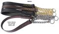 Halsband "NEWTON" / 40 cm / braun-Messing